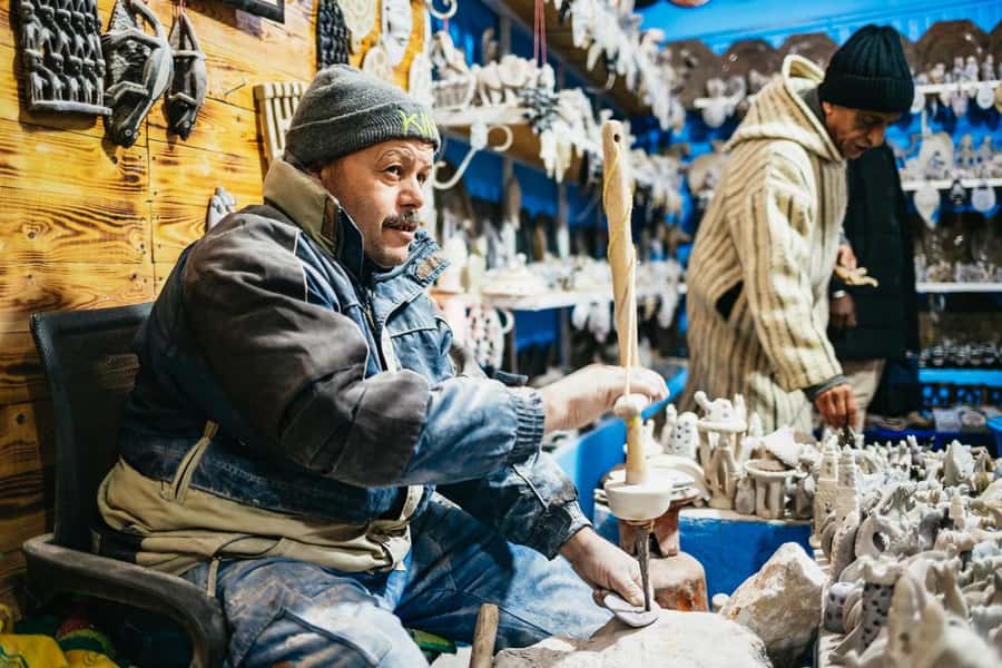 Atlas mountains, Ourika valley, berber villages trip & Guide - The walk to Setti Fatma waterfalls