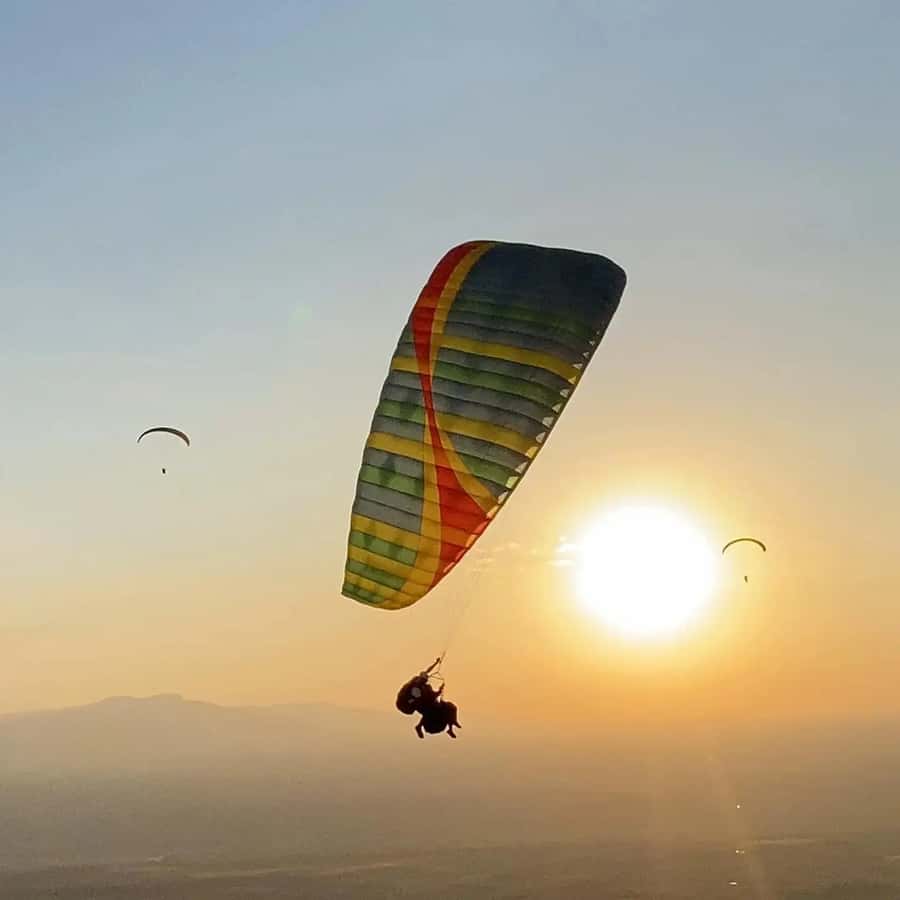 Atlas Paragliding & Agafay Desert Adventure from Marrakech - A calmer finish in the Agafay Desert