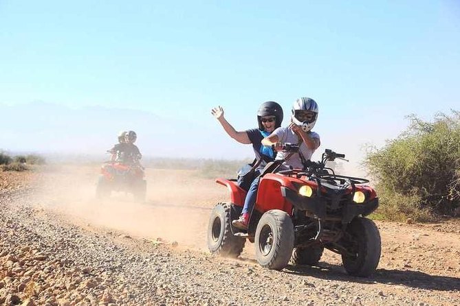 ATV Quad biking in Marrakech desert palmgrove - Two hours among palms, sand, and open tracks