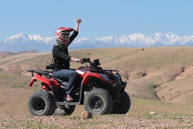 ATV Quad biking in Marrakech desert palmgrove - Safety, comfort, and the one serious warning
