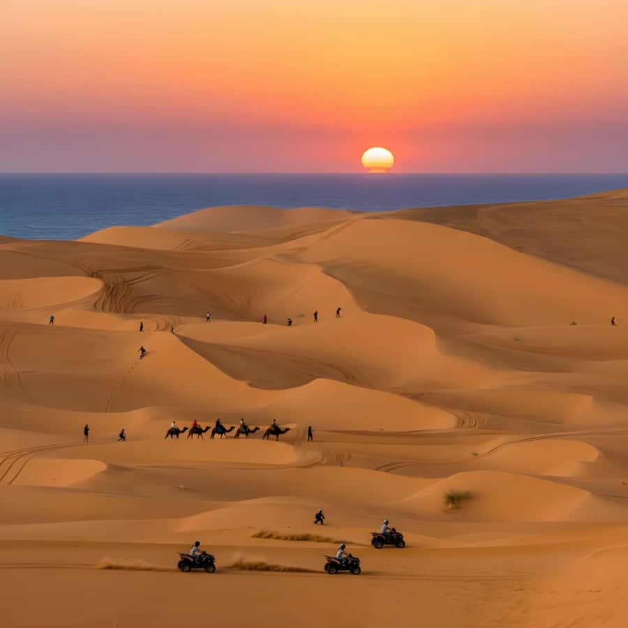 Best Agadir Desert Adventure: Quad Camel Sandboarding & BBQ - Why Timlalin Dunes are the star of the afternoon