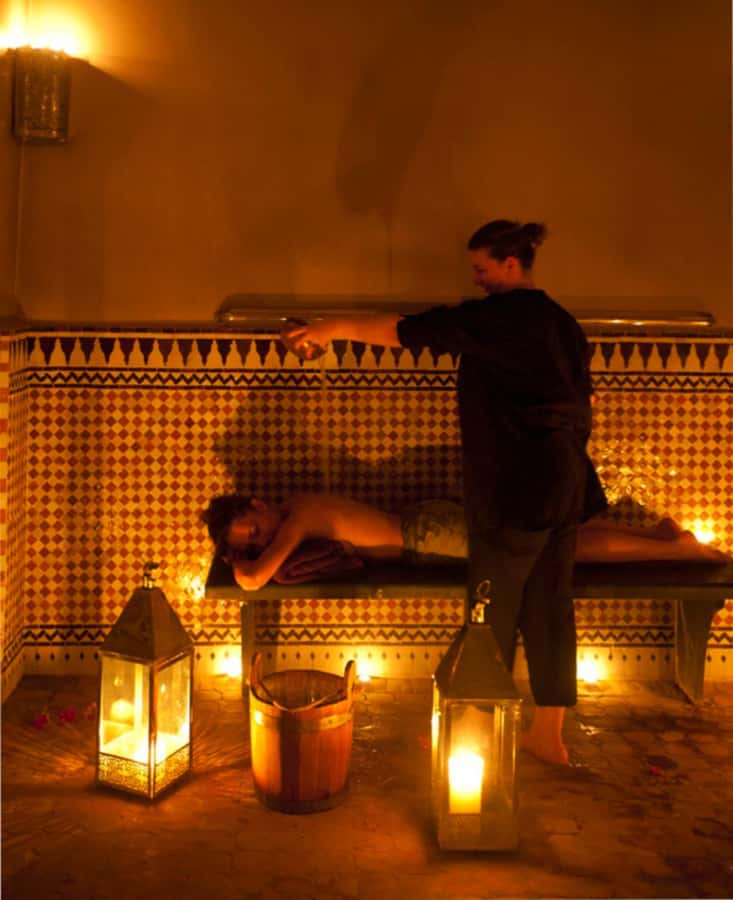 Best Traditional Moroccan Hammam Spa Experience - A traditional hammam in the Bab Agnaou quarter
