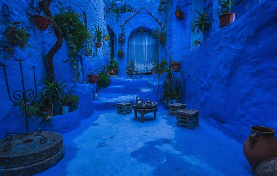 Blue City magic: Affordable Day Trip from Fez to Chefchaouen - The hilltop view before Chefchaouen