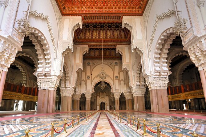 Casablanca Airport Layover Tour with Return to Airport or Hotel Dropoff - Hassan II Mosque, the reason to leave the airport