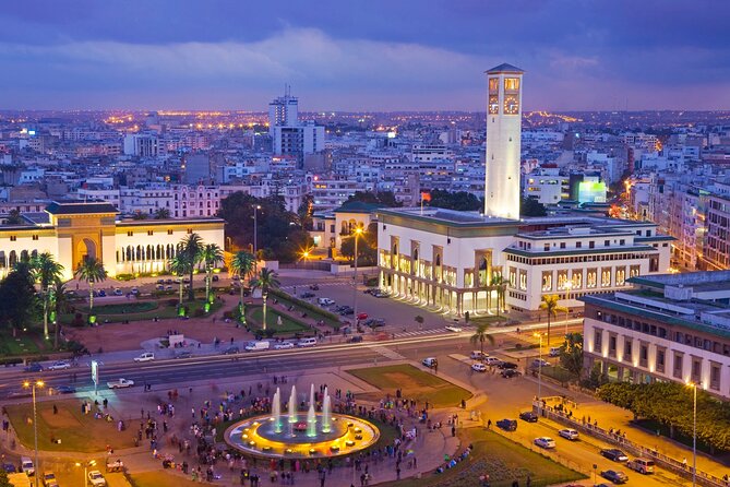 Casablanca City Night Tour and Traditional Moroccan Dinner - Guides, vehicles, and the small-group setup