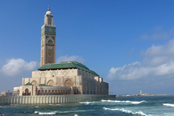 Casablanca Guided Tour of Hassan II Mosque and Arab League Park - Key points at a glance