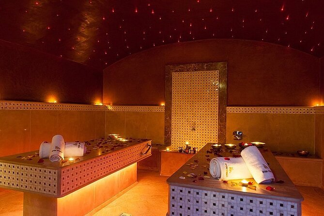 Casablanca Spa and Private Hammam Package with car Transfers - Tea, water, robes, and the small comforts