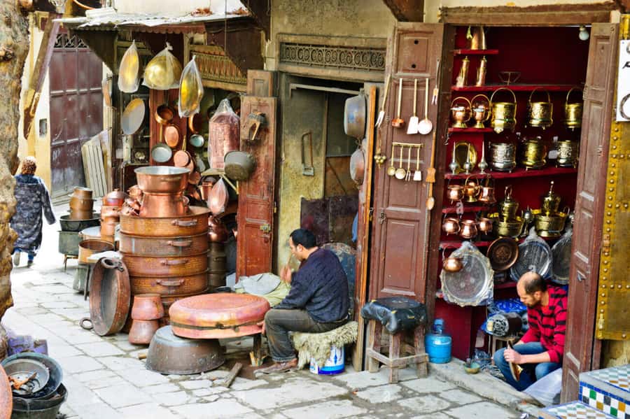 Casablanca to Fez: Scenic & Historical Day Trip with Lunch - The Royal Palace gateway and panoramic Fez views