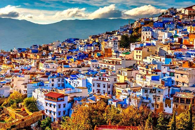 Chefchaouen Day trip by High-Speed Train from Casablanca - The Grand Mosque and its unusual minaret