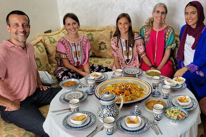 Cook Moroccan Food & Try on Traditional Clothes like a local - A Casablanca welcome with mint tea and homemade cookies