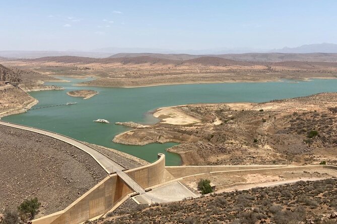 Day trip from Agadir to Massa in 4X4 - The panoramic view from Youssef Ibn Tachfine Dam