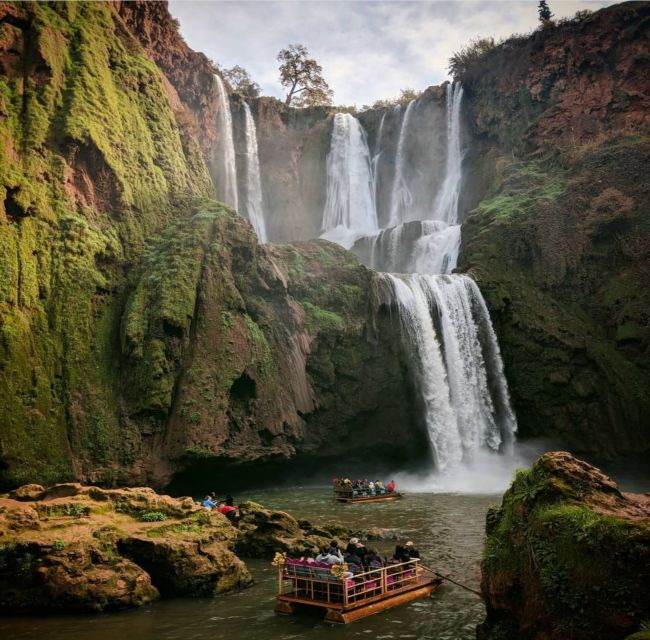 Day trip from Marrakech to Ouzoud Waterfalls - Reaching the upper rim of Ouzoud