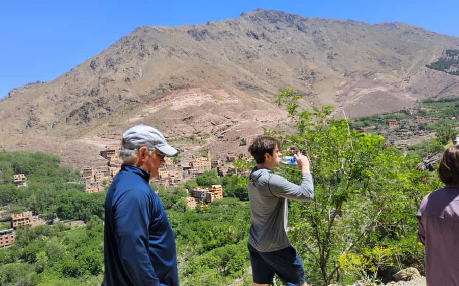 Day Trip To Atlas Mountain and Berber Village From Marrakech - The waterfall and the walk after lunch