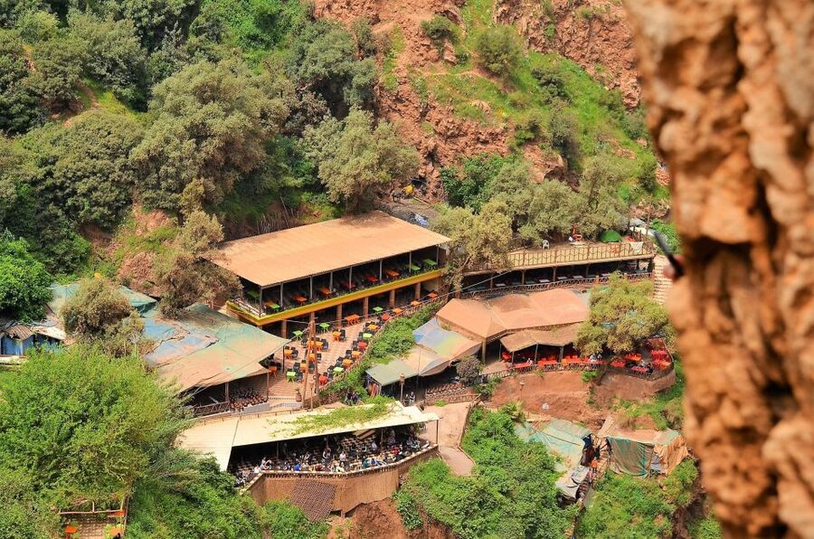 Day Trip To Ouzoud Waterfalls & Boat Ride From Marrakech - Arriving at the 110-meter Ouzoud Falls