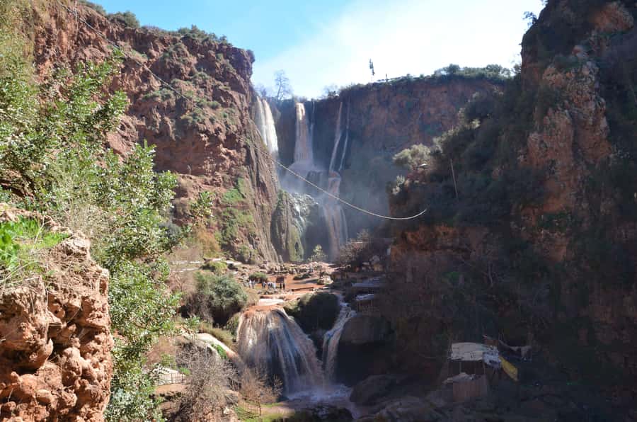 Day Trip To Ouzoud Waterfalls & Boat Ride From Marrakech - The traditional wooden boat ride