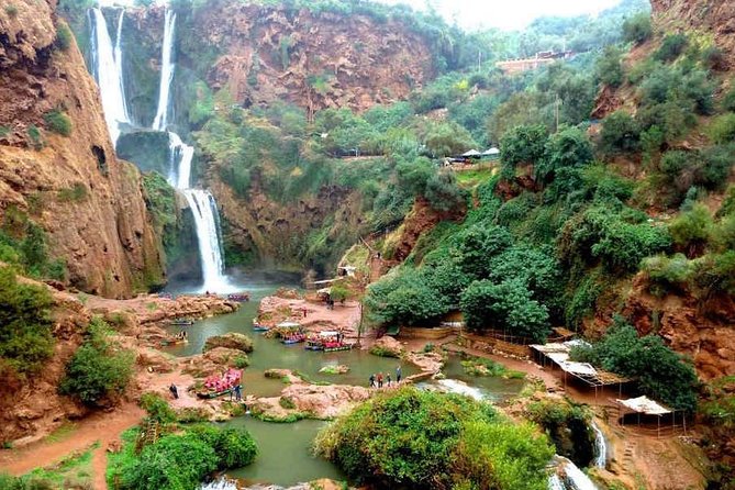 Day Trip To Ouzoud Waterfalls (Guide Hike & Boat are options) - Reaching the 360-foot waterfall