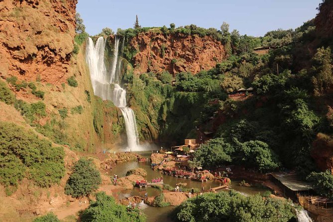 Day Trip To Ouzoud Waterfalls (Guide Hike & Boat are options) - The €2 boat ride and views from below