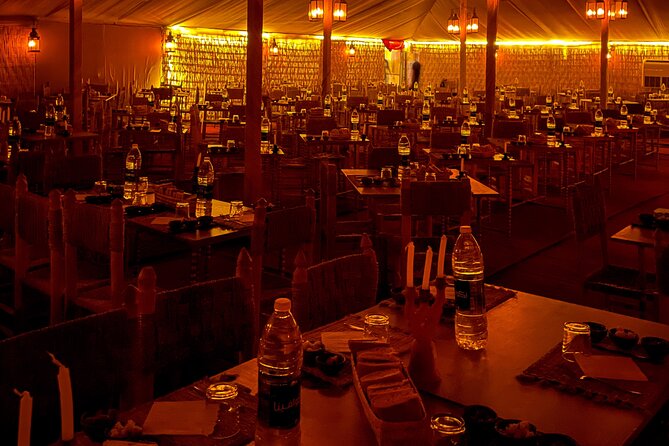 Desert Full Day: Quad, Camel, Dinner & Show or Pool Day and Lunch - The pool camp and desert setting