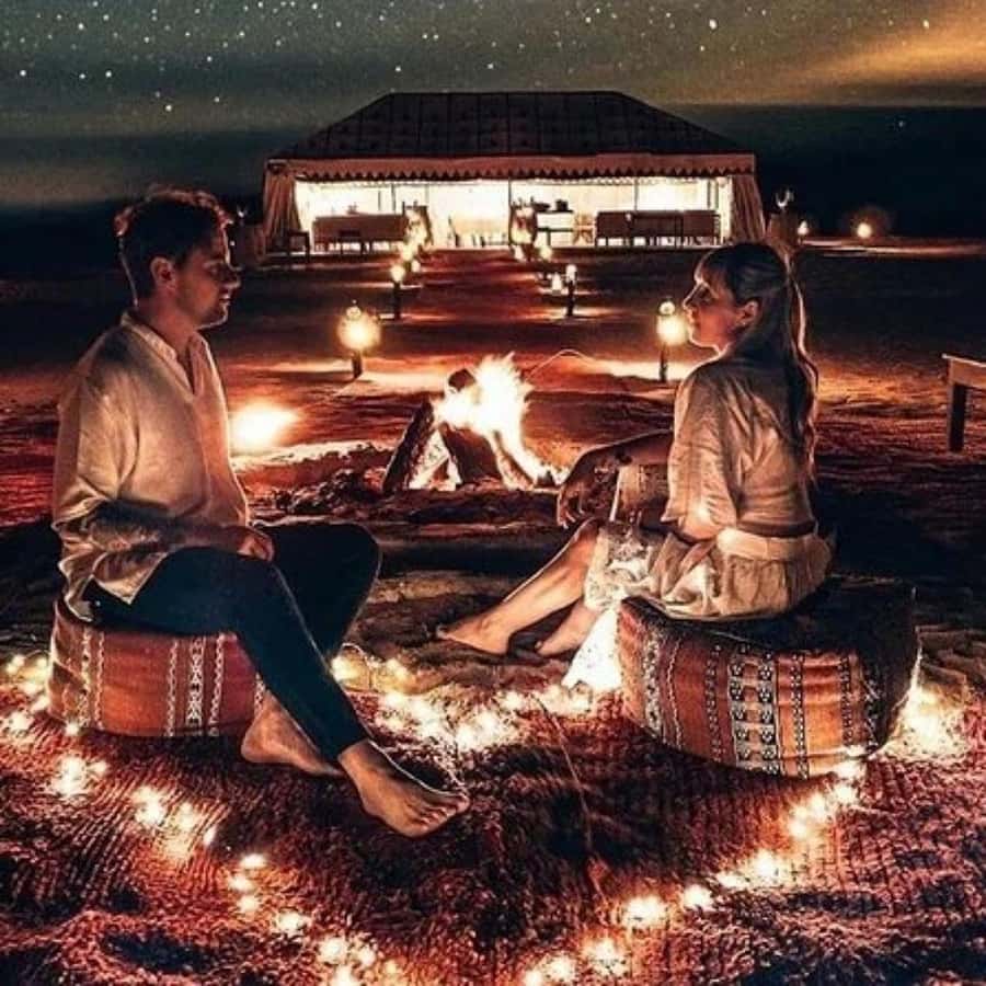 Desert night : ATV, Camel Trek sunset views & Dinner show - The 30-minute ATV ride across the dunes