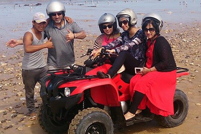 Essaouira: 1 Hour Dromedary + 2 Hours Quad - Two hours across beach, dunes, forest, and tracks