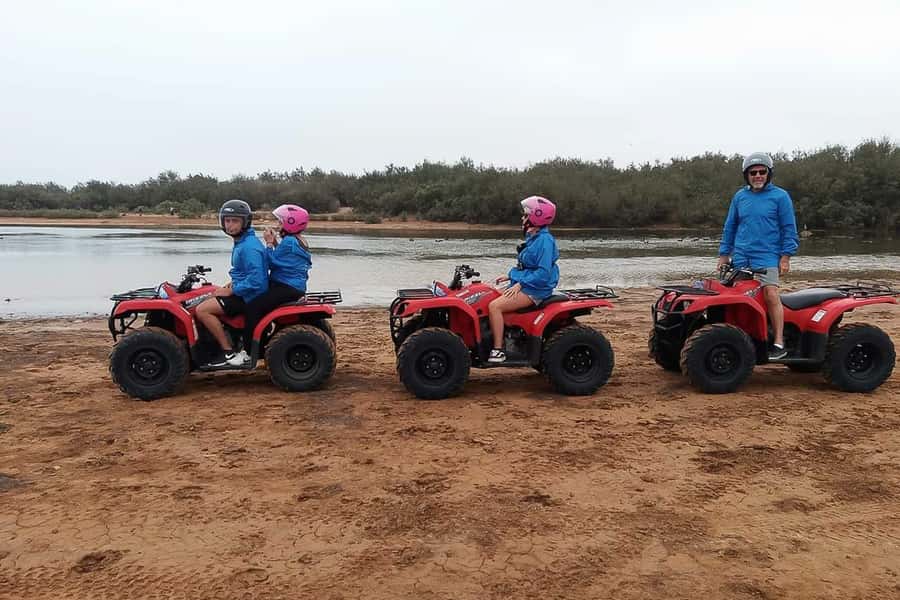 Essaouira P3: Quad tour forest beach dunes (free transfer) - Pine forest, open beach and changing views