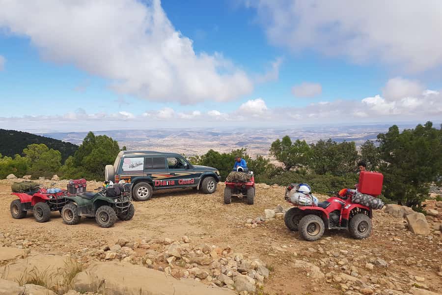 Essaouira P3: Quad tour forest beach dunes (free transfer) - What the $37 price really covers