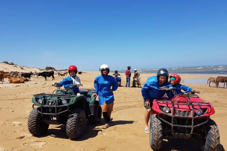 Essaouira P3: Quad tour forest beach dunes (free transfer) - Who will enjoy this Essaouira outing