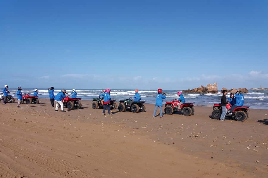 Essaouira P3: Quad tour forest beach dunes (free transfer) - Getting comfortable before the faster sections
