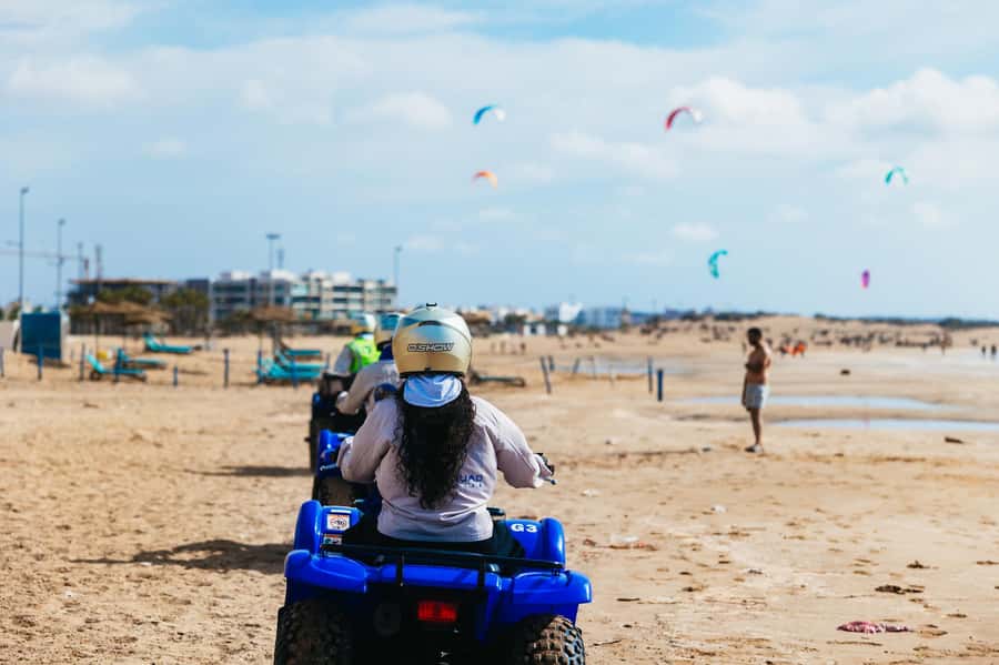 Essaouira Sand Dunes: Half Day Quad Bike Tour - The dune section is the real event