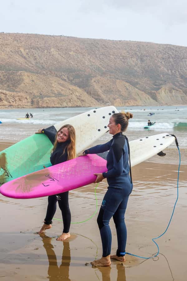 Essaouira Surf Experience –Group Lesson in Sidi Kaouki Beach - A good choice for mixed abilities and families