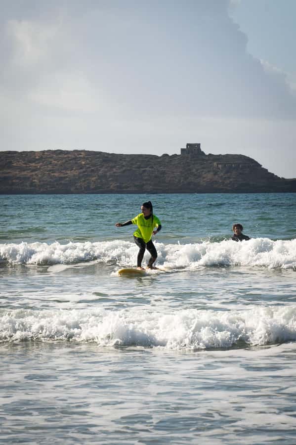 Essaouira: Surf Lesson with changing rooms & Hot showers - A good base for other water sports