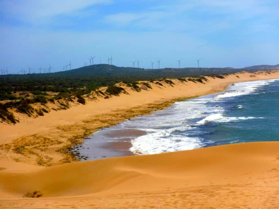 Essaouria: Beach & Big Dunes 2-Hour Quad Biking Tour - Crossing the Oued Ksob and passing the palace ruins