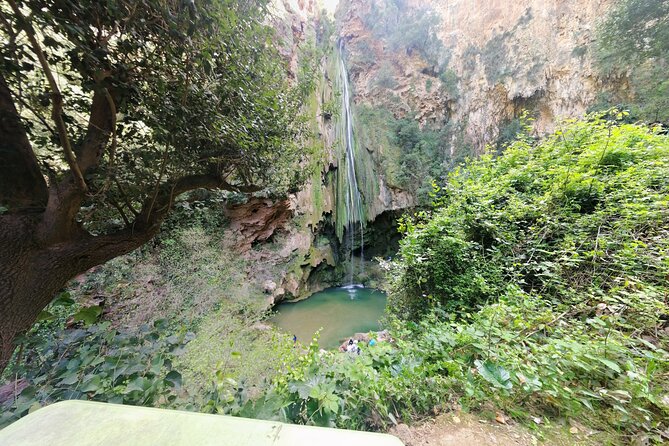 Excursion to the waterfalls / God's Bridge of Akchour - Leaving Chefchaouen for Talassemtane National Park