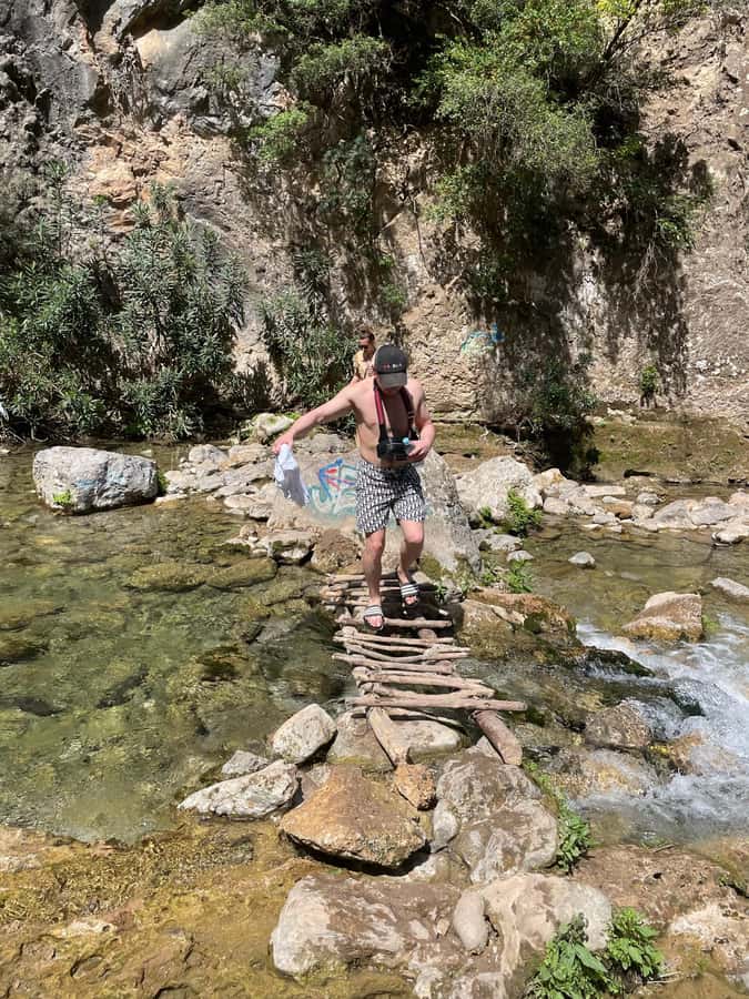 explore Akchour like a local - Reaching the Bridge of God