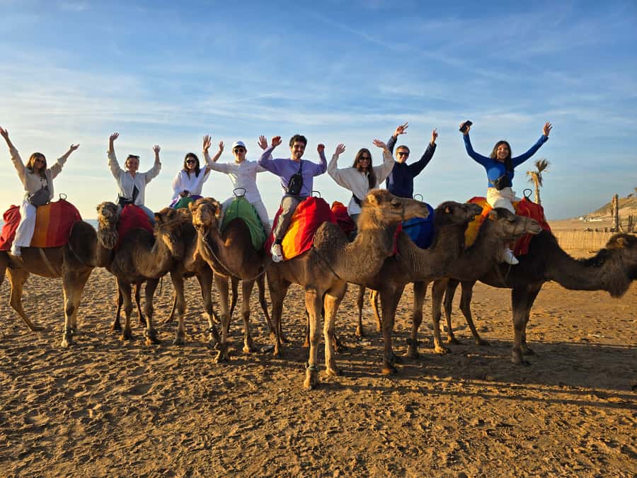 Explore Tangier: Cap Spartel, Cave, & Camel Ride Adventure - Achakar and the beach portion of the tour