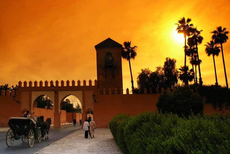 Fantasia 1001 Nights: Dinner + Show from Marrakech - Arrival at the Chez Ali complex