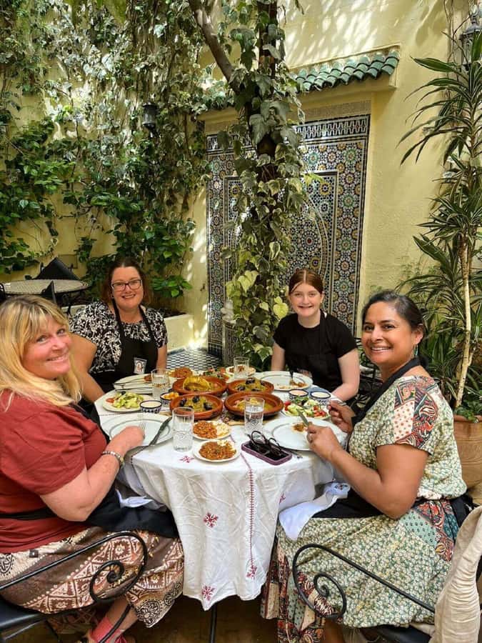 Fes: Authentic Cooking Class and Old Medina Visit - What you learn while the meal comes together