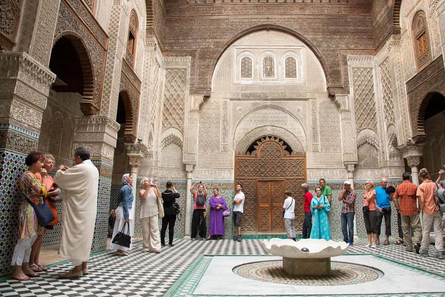 Fes: Bou Inania Madrasa, Museum, Tannery, Souk & Medina Tour - Key points at a glance