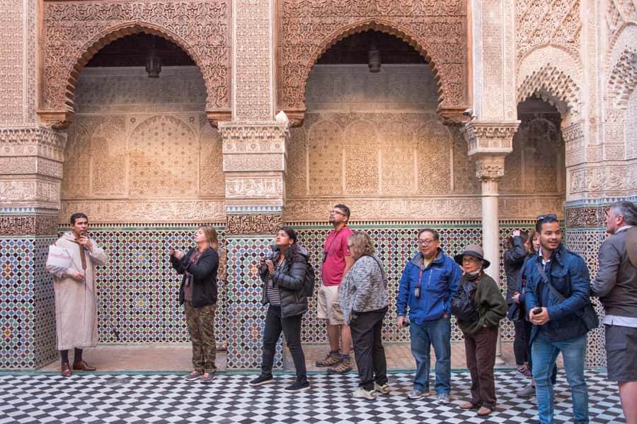 Fes: Bou Inania Madrasa, Museum, Tannery, Souk & Medina Tour - What the $12 price really covers
