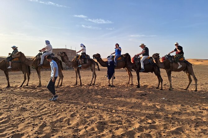 Fes desert tours 2 days - Arriving in Merzouga and the Erg Chebbi dunes