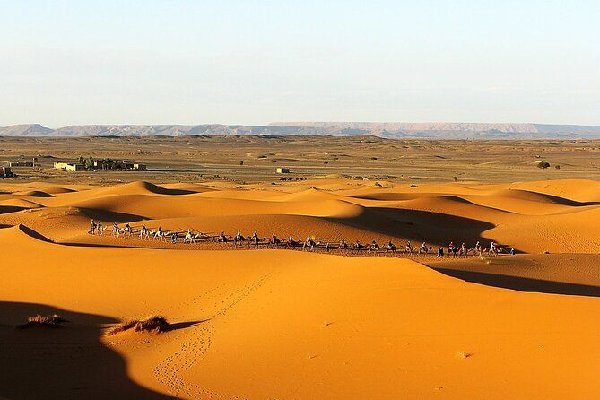 Fes to Fes 2 days via Merzouga desert tour - Sunset by camel at Erg Chebbi