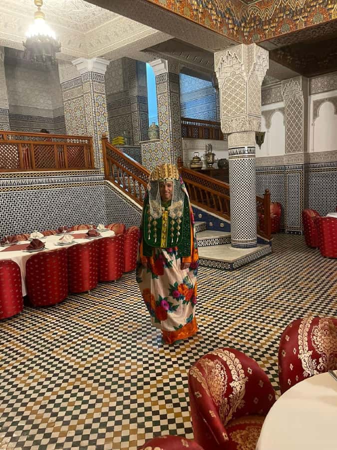 Fes : Unforgettable Dinner Show Experience with hotel pickup - Joining the mock Moroccan wedding