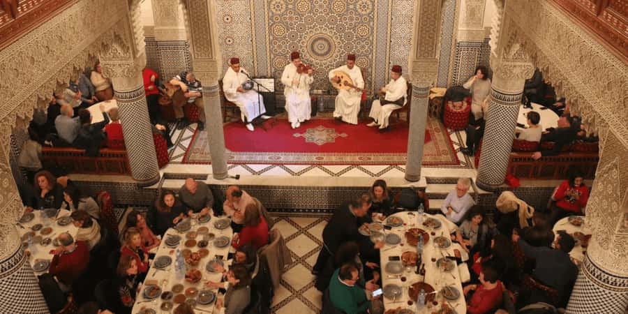Fes : Unforgettable Dinner Show Experience with hotel pickup - Hotel pickup and the short ride to dinner