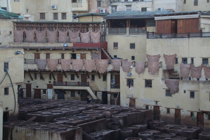 Fes wonders - Chouara Tannery and the reality of a working site