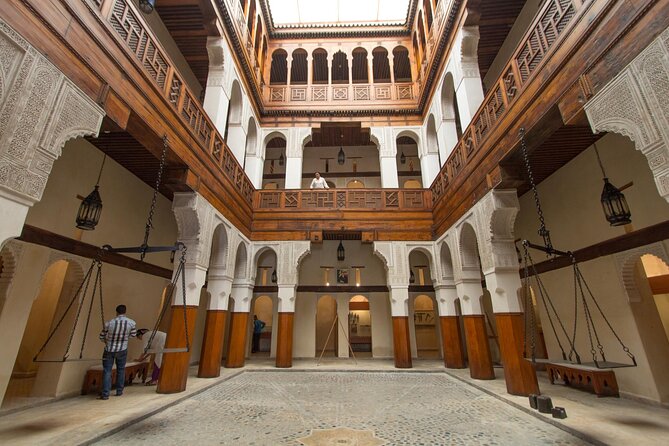 Fes wonders - Bou Inania Medersa’s carved details