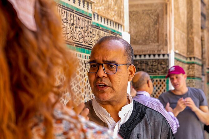 Fez cultural and handicraft tour full day - Watching mosaic tile makers at work
