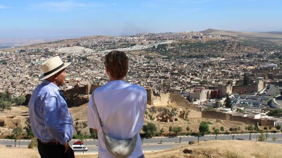Fez Medina Guided Tour - Seeing Fez leather at the tanneries