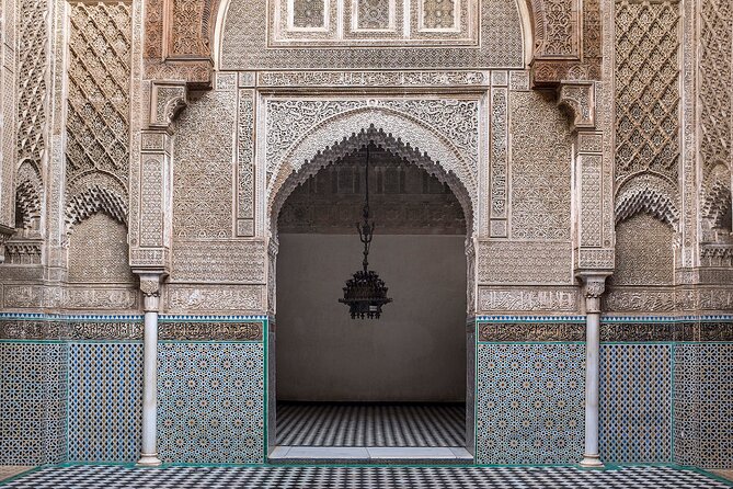 Fez Tour Experience - The Royal Palace gates close the route