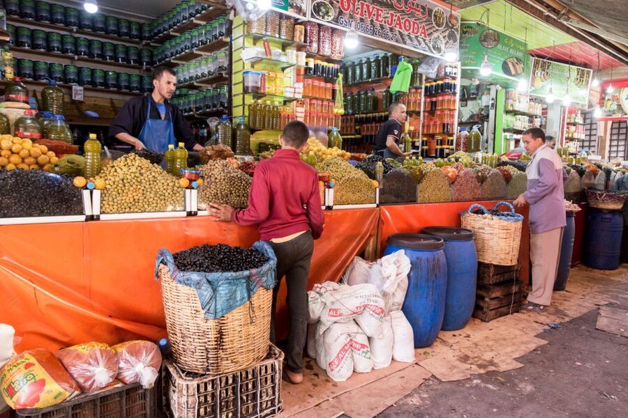 From Agadir: City Tour with Hotel or Port Transfers - One hour among the shops at Souk El Had