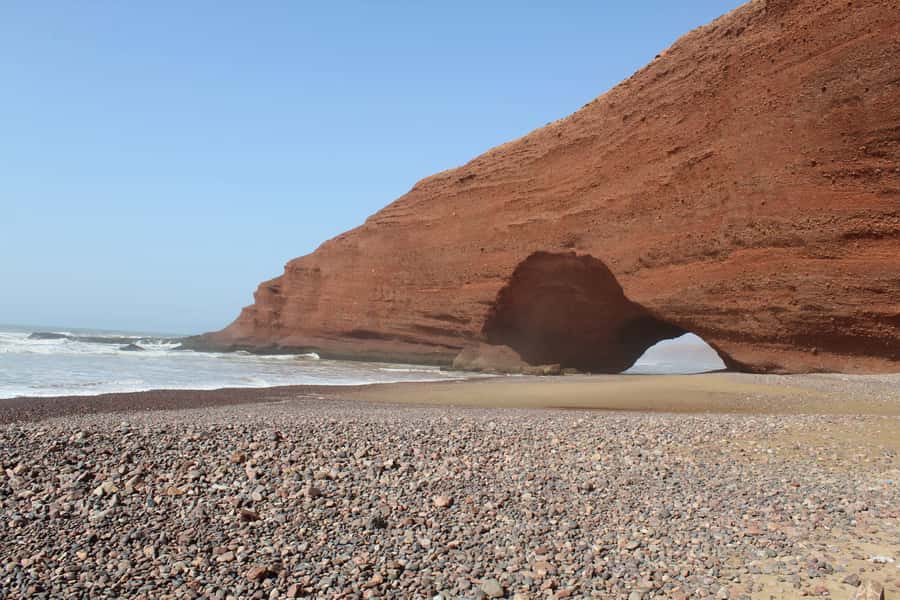 From Agadir: Legzira Beach & Tiznit Day Trip with Lunch - Two hours on Legzira Beach